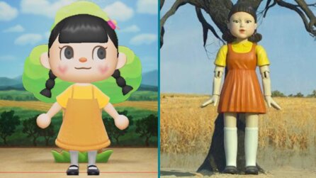 Squid Game sieht in Animal Crossing genauso creepy aus wie auf Netflix