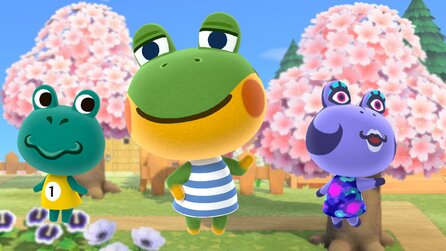 Animal Crossing - Froschbewohner reagieren sehr seltsam auf Frösche im Spiel