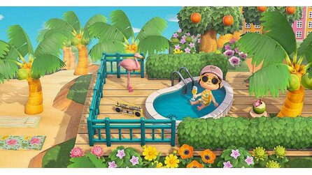 Animal Crossing New Horizons: Mit diesem Glitch hat der Pool endlich einen Sinn