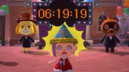 Silvester 2023 nur heute in Animal Crossing: Holt euch Hüte + den Leuchtstab