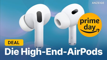 Apple AirPods Pro 2: Schnappt euch die Wireless-Kopfhörer mit ANC günstig im Prime Day-Angebot