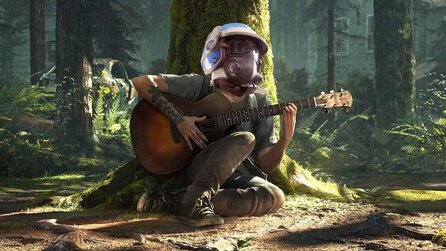 So kurz davor, eine ganze Band zu haben In ARC Raiders gibt es jetzt eine Gitarre, auf der ihr im Spiel herumzupfen könnt