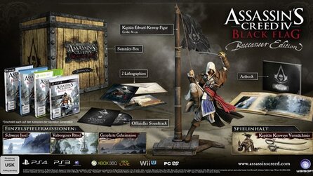 Assassins Creed 4: Black Flag - Neues Video stellt die Inhalte der Buccaneer-Edition vor