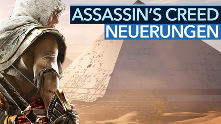 Assassins Creed: Origins - Kampfsystem, RPG-Elemente, Nebenmissionen: wichtigste Neuerungen im Video