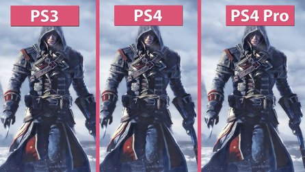 Assassins Creed Rogue - PS3-Original gegen Remaster auf PS4 und PS4 Pro im Vergleich