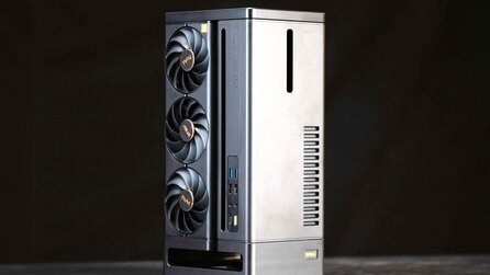 Superschickes PC-Case packt die Grafikkarte einfach nach außen - das sieht richtig edel, aber extrem unpraktisch aus