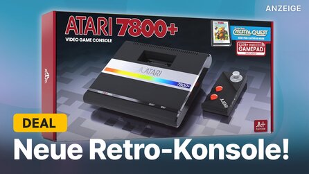 Neue Retro-Konsole erscheint bald: Der Atari 7800+ funktioniert sogar mit den Original-Spielen aus den 80ern!