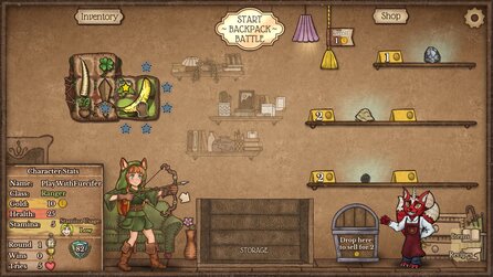 Backpack Battles - Screenshots zum Inventar-Autobattler