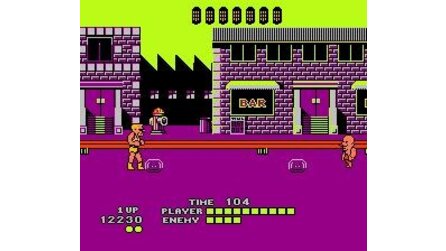 Bad Street Brawler NES