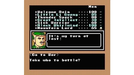 Bandit Kings of Ancient China NES