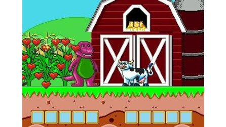 Barneys Hide and Seek Game Sega Mega Drive