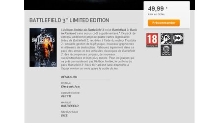 Battlefield 3 - Gerücht - Hinweis auf Release-Termin