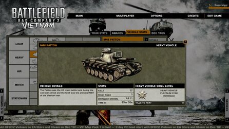 Battlefield: Bad Company 2 - Vietnam - Waffen, Gadgets, Fahrzeuge und Spezialisierungen