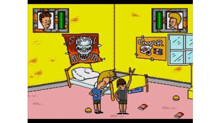 Beavis and Butthead Sega Mega Drive