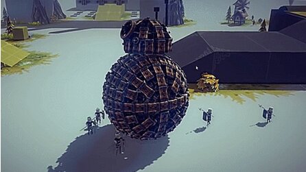 Besiege - Nachgebauter BB-8 aus Star Wars walzt Gegner platt