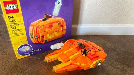 Der absurdeste LEGO Star Wars Millennium-Falke, den ihr heute sehen werdet, besteht aus einem Kürbis