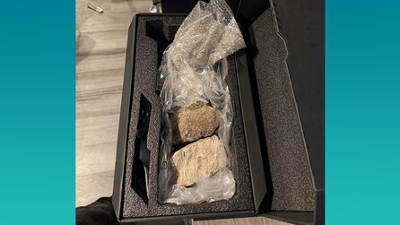 PC-Spieler bestellt neue 1100 Euro-Grafikkarte - als er das Paket öffnet, findet er darin nur vier Steine in Luftpolsterfolie