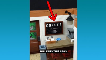 LEGO-Fan entdeckt neue Bautechnik, weil es keine passende Schrift für sein Set gibt - die Lösung sind Gummibänder sieht wie eine verbotene Technik aus