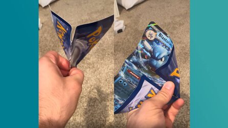 Pokémon TCG-Fan betritt Raum seines Sohnes und stellt mit Erschrecken fest, dass er aus Holo-Turtok einen Papierflieger gebaut hat