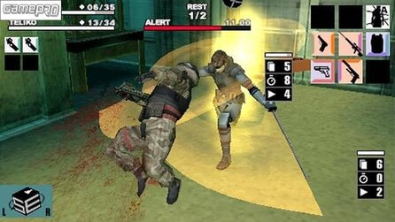 Metal Gear Acid - Screenshots