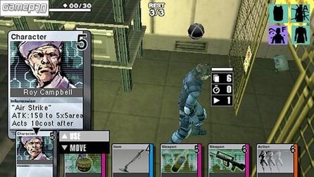 Metal Gear Acid - Screenshots