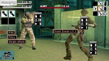 Metal Gear Acid - Screenshots