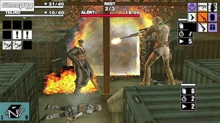 Metal Gear Acid - Screenshots