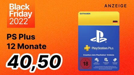 Amazon Black Friday: Jetzt günstiges PS Store Guthaben für 12 Monate PS Plus sichern