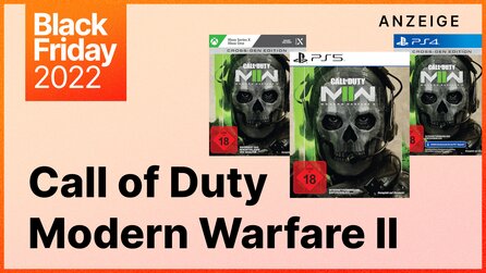 Black Friday – Call of Duty: Modern Warfare 2 jetzt für PS4, PS5 + Xbox im Angebot