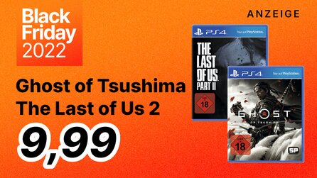 Black Friday: Ghost of Tsushima und Last of Us 2 für nur 9,99€ im Angebot