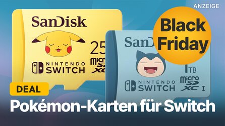 Pokémon-Karten für Switch im Black-Friday-Angebot: Offizielle microSDs mit bis zu 1TB Speicher günstig sichern!