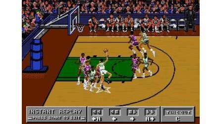 Bulls vs. Lakers and the NBA Playoffs Sega Mega Drive