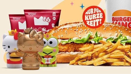 Hello Kitty ab jetzt bei Burger King - So erhöht ihr eure Chance auf die seltene goldene Figur