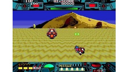 Burning Force Sega Mega Drive