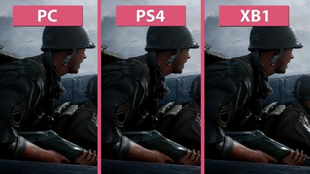 Call of Duty: WW2 - PC gegen PS4 und Xbox One im Grafikvergleich