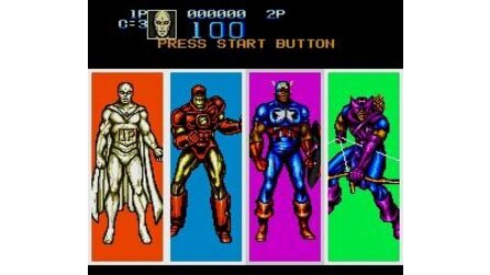 Captain America and the Avengers Sega Mega Drive