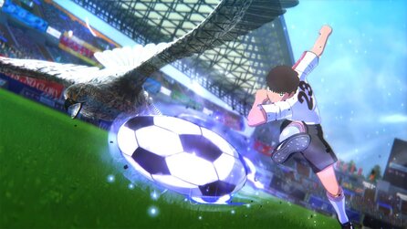 Captain Tsubasa: Tretet mit eigenen Charakter gegen Tsubasa + Co. an