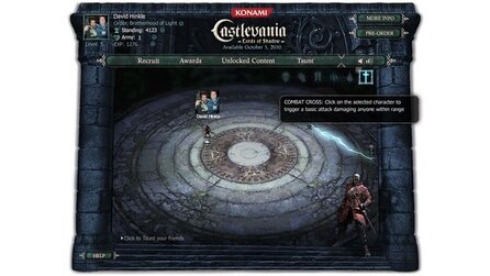 Castlevania: Lords of Shadow - Facebook-Spiel zum Action-Adventure
