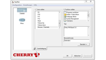 Cherry MX-Board 3.0 Treiber - Screenshots