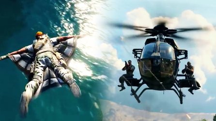 CoD: Black Ops 4 - Wingsuit, Helis und mehr: Diese Fahrzeuge steuert ihr in Blackout (Battle-Royale-Trailer)