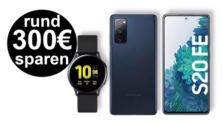 Rund 300€ sparen – Samsung Galaxy S20 FE + Smartwatch im Telekom-Tarif [Anzeige]