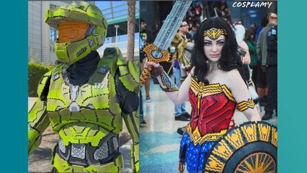 Gamerin macht Cosplays aus tausenden von Bügelperlen - und die sehen einfach fantastisch aus