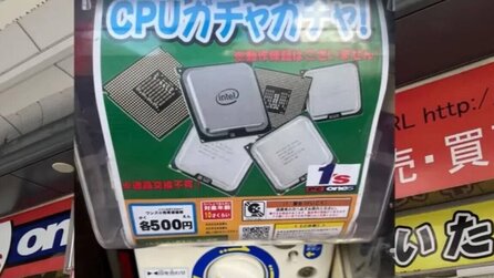 In Japan gibt es sogar CPU-Automaten, an denen man für 3 Euro einen Prozessor mit nach Hause nehmen kann - weil eine Firma dringend ihre alte Hardware loswerden will