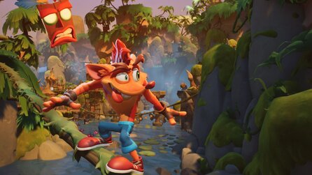 PS Plus Juli 2022 kommt gut an, vor allem aber Crash Bandicoot 4