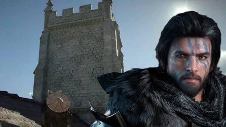 Wie soll das jemand finden? - Crimson Desert-Spieler klettert auf der Flucht auf eine Kirche und findet genial versteckten Raum