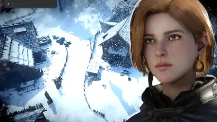 Crimson Desert-Spieler entdeckt mysteriöses Dorf in den verschneiten Bergen, das ihr euch nur mit einem ganz speziellen Trick anschauen könnt