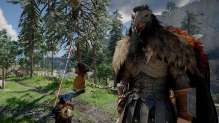 Crimson Desert: Mit diesem Trick schleudert ihr euch mit Bäumen durch die Spielwelt