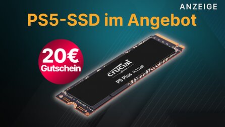 PS5-SSD mit 1 TB: Jetzt für 99,90€ im Angebot holen und 20€-Gutschein sichern