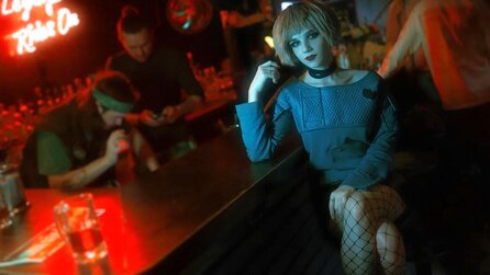 Cyberpunk 2077-Cosplay setzt den heimlichen Star des Spiels in Szene und könnte direkt aus dem Spiel stammen