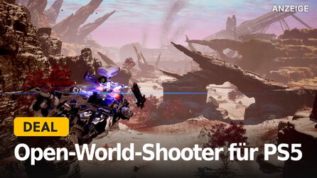 Shooter-Geheimtipp für PS5 im Angebot: Dieses Open-World-Spiel aus 2025 schickt euch im Kampfanzug in eine dystopische Welt!